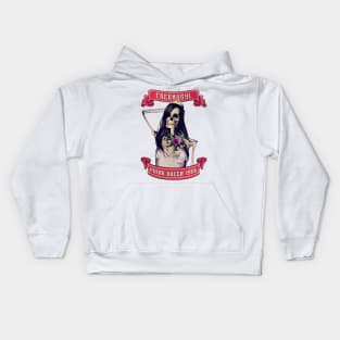 Skeleton Prom Queen Kids Hoodie